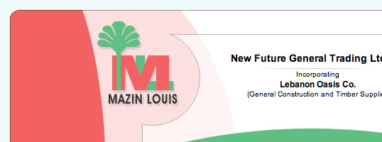 Mazin Louis website screenshot